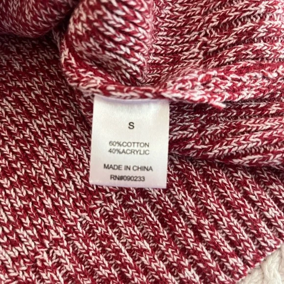 New! Pacsun Mauve Knit Long Sleeve Knit Sweater Women’s size Small - Picture 8 of 12